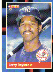 1988 Donruss Baseball Cards    660     Jerry Royster SP